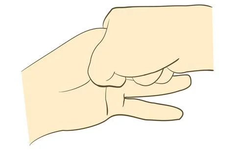 How to wash your hands correctly Stock Illustration