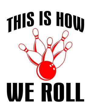 This is how we roll Stock Illustration