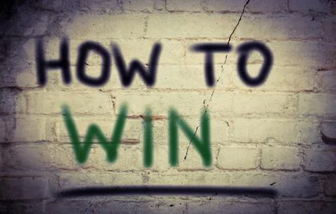 How To Win Concept Stock Illustration
