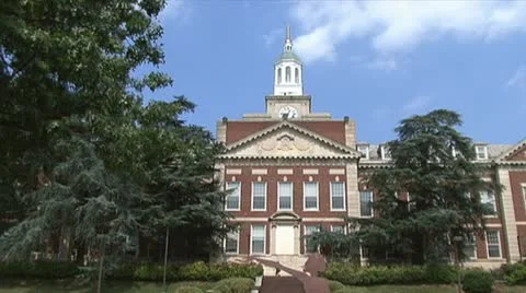 Howard University - (Tilt Down) 库存影片 11895808