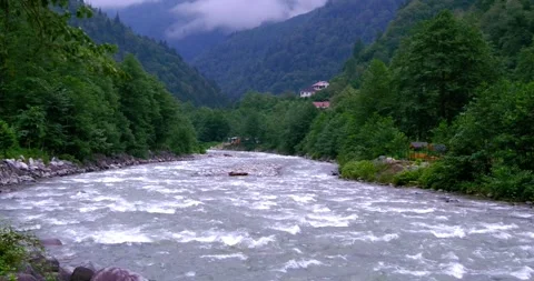 Howcasing natural beauty and tranquility Stock Footage 280344686