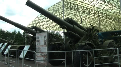 Howitzer-gun Stock Footage 7755006