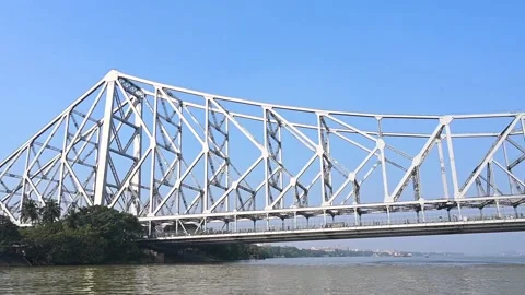 Howrah Bridge Stock Footage 133298543