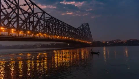 Howrah Bridge Stock Photos