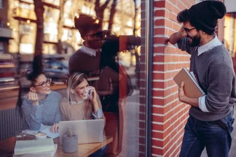 How's studying going ? Stock Photos