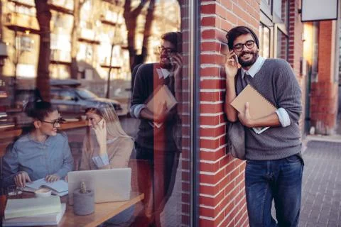 How's the studying going ? Stock Photos