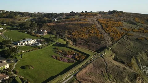 "Howth Cliff Walk and Baily Lighthouse in Dublin" Stock Footage 166623846