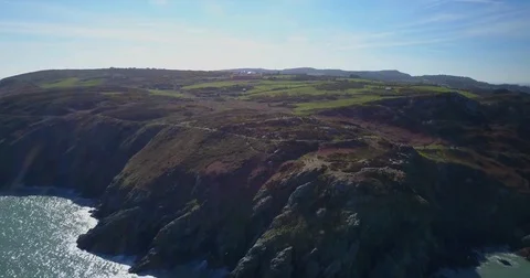 Howth Cliffs in Dublin, Ireland Stockbeeldmateriaal 83355101