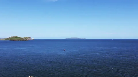 Howth, Dublin Bay, Ireland Stock Footage 50600862