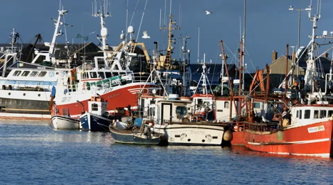 Howth harbour Dublin Stock Footage 58337694