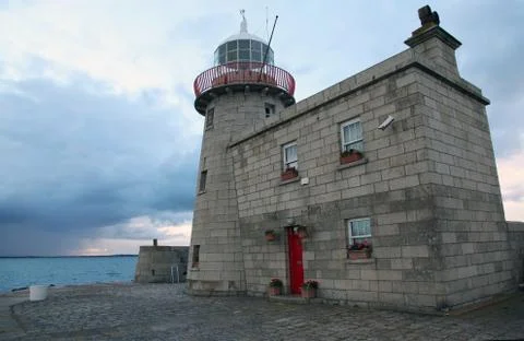 Howth Lighthouse in Dublin Stock Photos