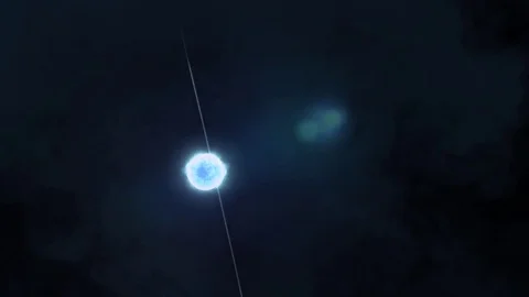 Hq Atom Electron Stock Footage 81397489