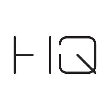 Hq initial letter vector logo icon Stock Illustration