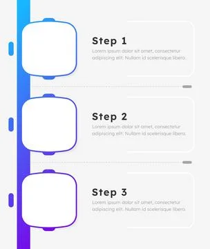 HR analytics infographic template Stock Illustration