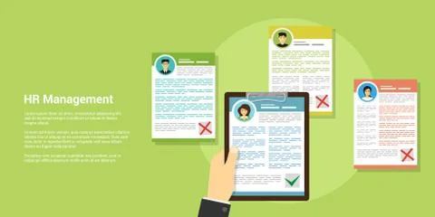 Hr common Stock Illustration