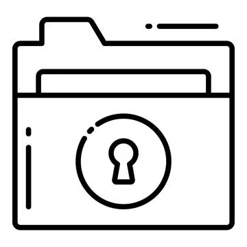 HR job interview process illustrations showing candidate profile Stock Illustration