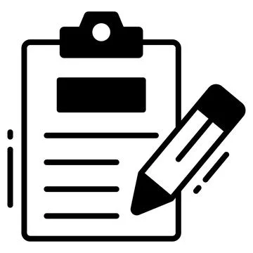 HR job interview process illustrations showing candidate profile Illustrazione stock