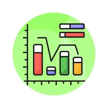 HR job interview process illustrations showing candidate profile Stock Illustration