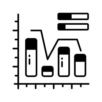 HR job interview process illustrations showing candidate profile Stock Illustration