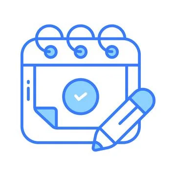 HR job interview process illustrations showing candidate profile Stock Illustration