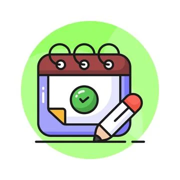 HR job interview process illustrations showing candidate profile Stock Illustration