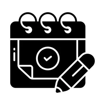 HR job interview process illustrations showing candidate profile Stock Illustration