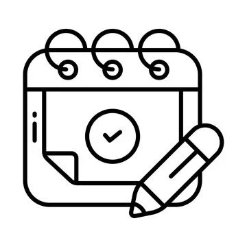 HR job interview process illustrations showing candidate profile Stockillustratie