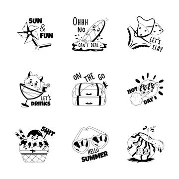 HR job interview process illustrations showing candidate profile Stock Illustration