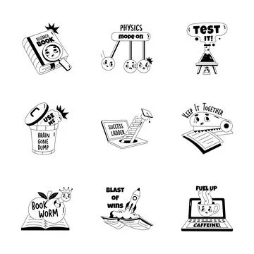 HR job interview process illustrations showing candidate profile Illustrazione stock