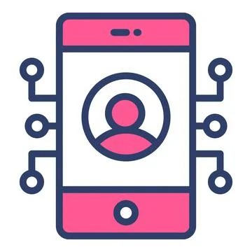 HR recruitment elements illustrating workplace hiring Stock Illustration