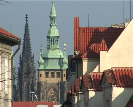 Hradcany scenery Stock Footage 321415