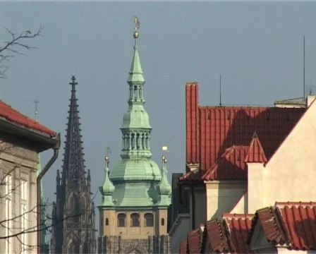Hradcany scenery Stock Footage 326707