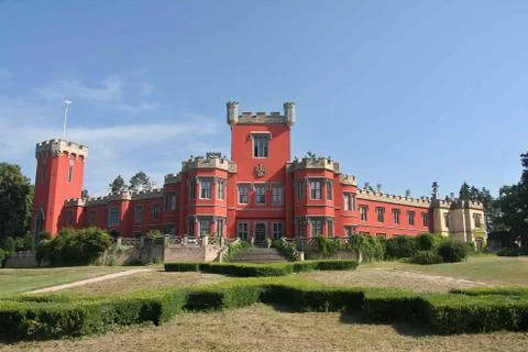 Hradek u Nechanic Stock Photos