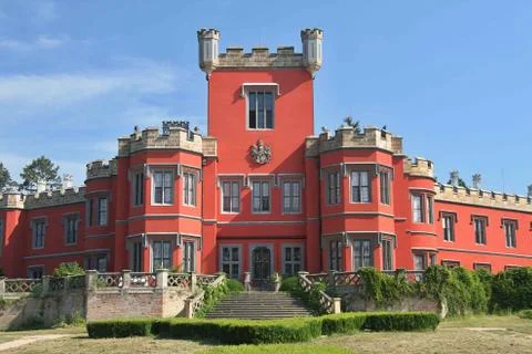 Hradek u Nechanic Stock Photos