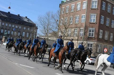  H.R.H Crown Prince Frederik ( AND PRESENT KING OF dENAMRK)opens official ... Stock Photos