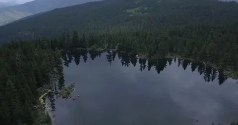 Hridsko lake in north of Montenegro Stock Footage 171225798