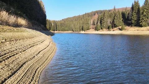 Hrinova lake Stock Footage 166076989