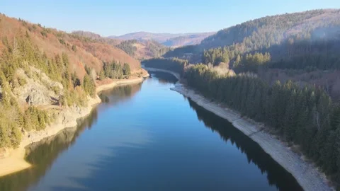 Hrinova lake Stock Footage 166077000