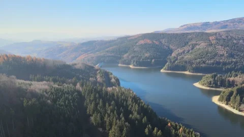 Hrinova Lake Stock Footage 166077012