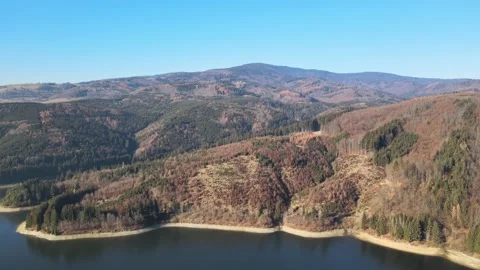 Hrinova Lake Stock Footage 166077049