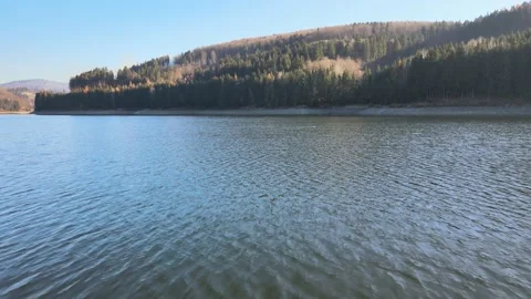 Hrinova lake Stock Footage 166077070