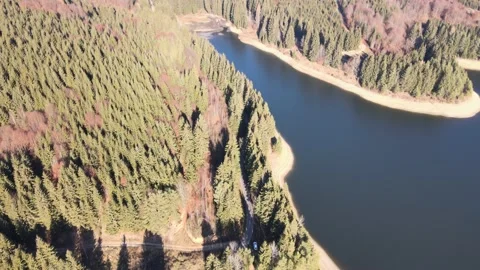 Hrinova Lake Stock Footage 166077072