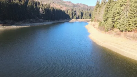 Hrinova lake Stock Footage 166077073