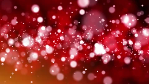 Hristmas lights background.red particles abstract background Stock Footage 322223169
