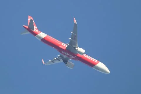HS-EAC  Airbus A321-100 of Thai Airasia. Stock Photos