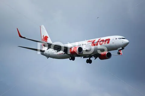 HS-LTU Boeing 737-900ER of Thai lion air airline Stock Photos