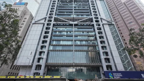 HSBC Building. Stock Footage 304213097