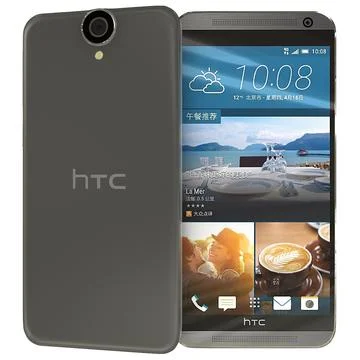 HTC One E9+ Meteor Gray 3D Model