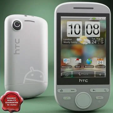 HTC Tattoo Sygic 3D Model