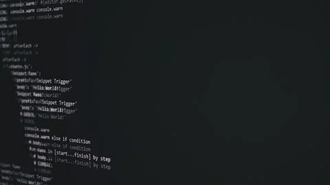 HTM Code uploading error message Stock Footage 130859991